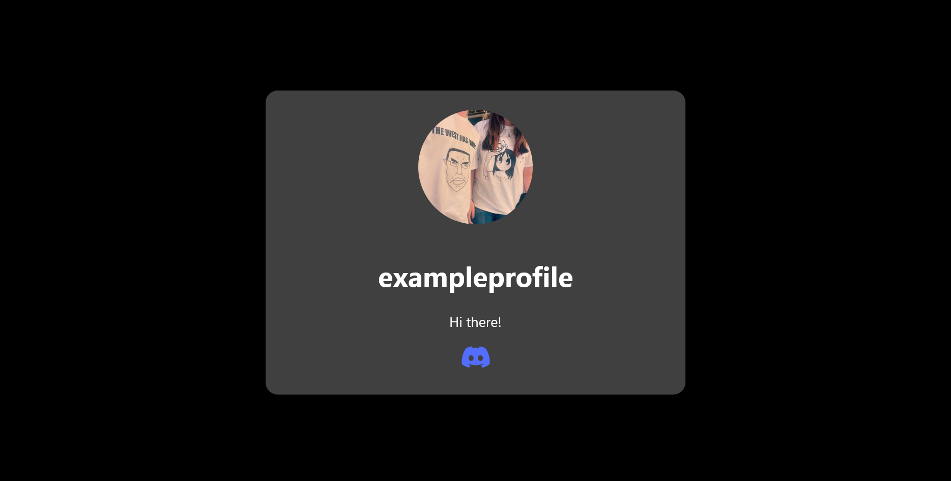 Example profile